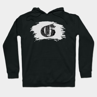 Gothic letter G – Alphabet typography Hoodie